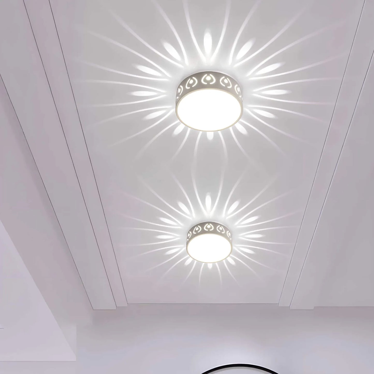 Modern Glow Ceiling Light Fixture