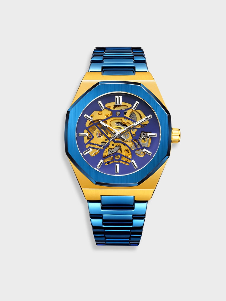 Classic Leather Chronograph Watch - Sophisticated Style