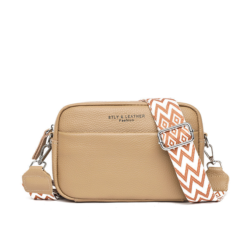 Classic Leather Tote Shoulder Bag