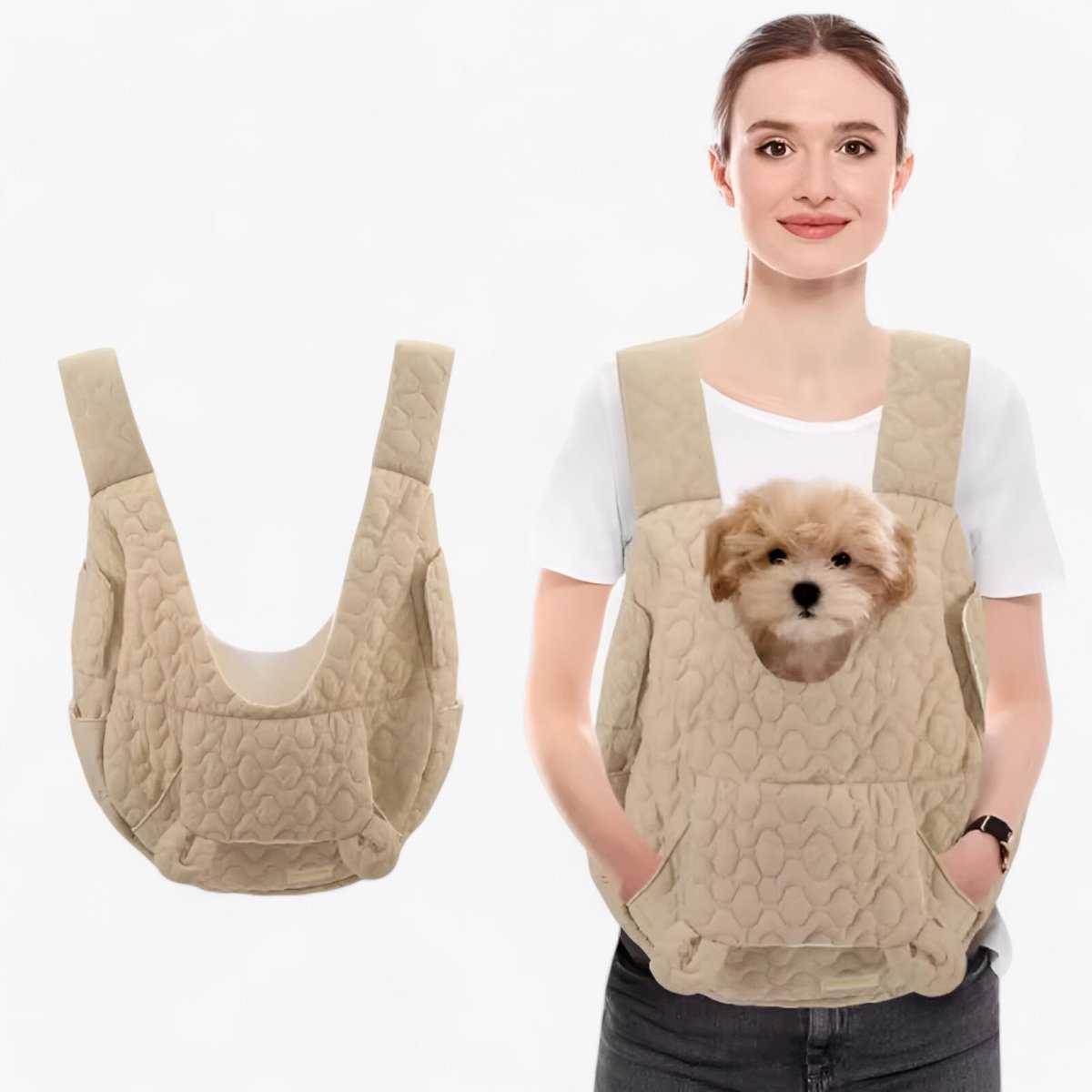Waterproof Pet Travel Bag for Cats & Small Dogs