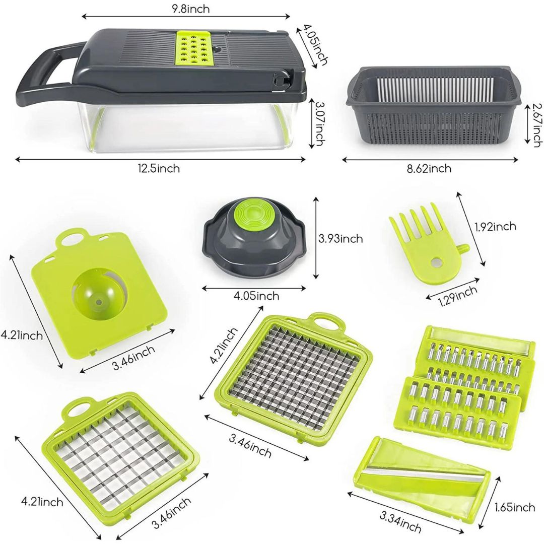 Multifunctional Kitchen Veggie Chopper