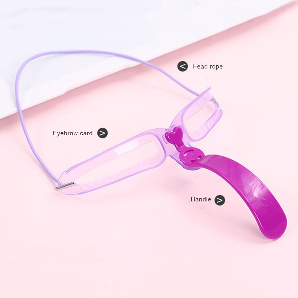 Precise Brow Shaping Guide Stencil