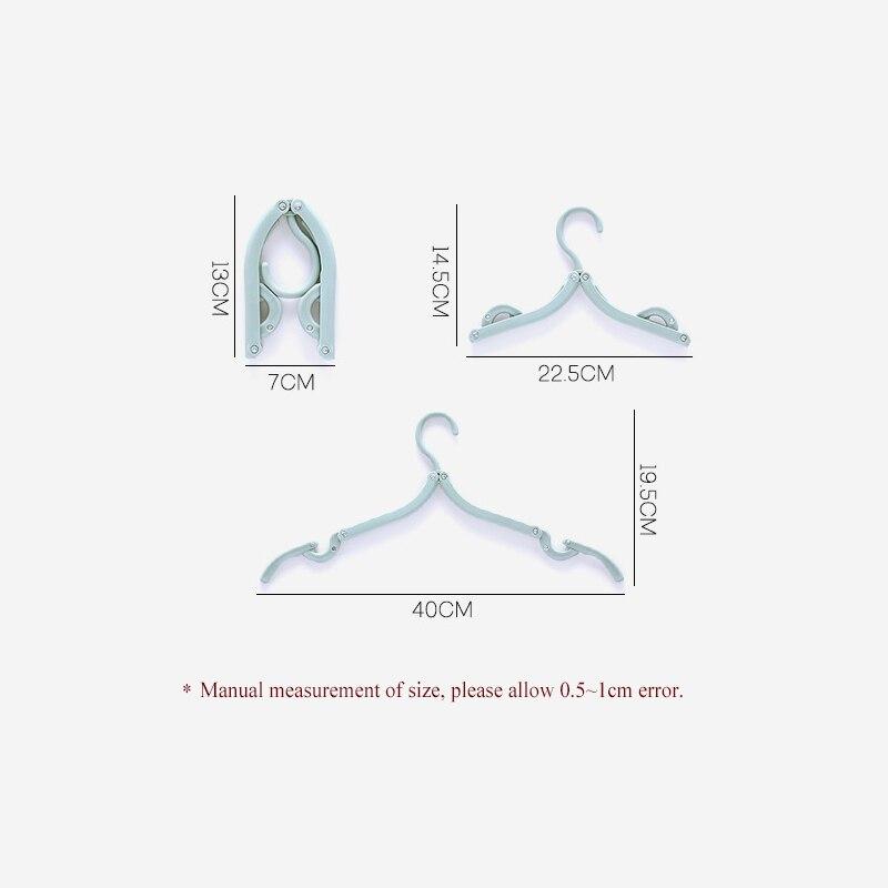 Collapsible Closet Hangers (4 Pack)