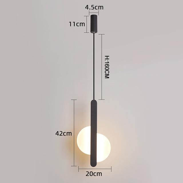 Stylish Half Moon Led Chandelier