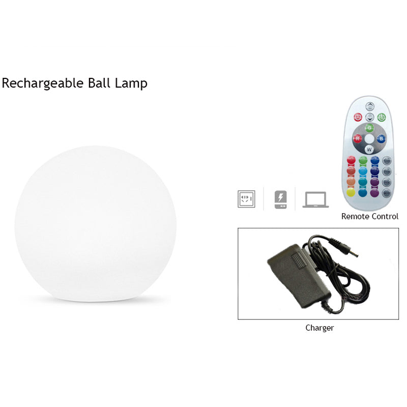 Colorful Outdoor Solar LED Ball Lamp RGB