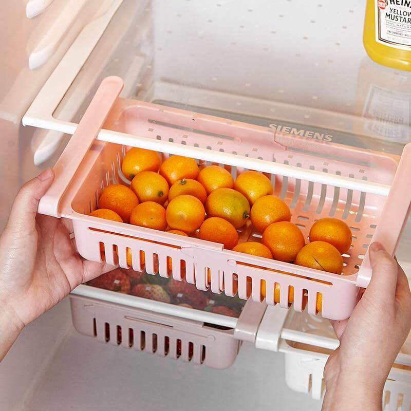 Space Saving Fridge Organizer Drawer