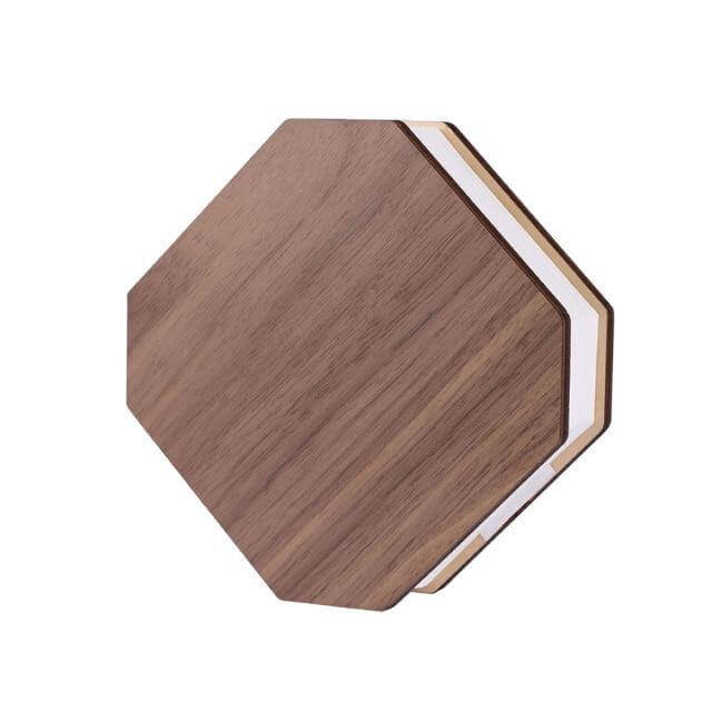 Vintage Style Foldable Wooden USB Table Lamp