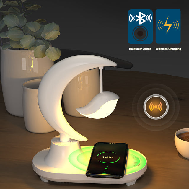 Compact LED Wireless Night Table Lamp