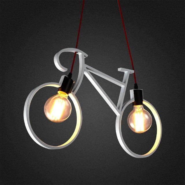 Stylish Bike Wheel Pendant Chandelier Light