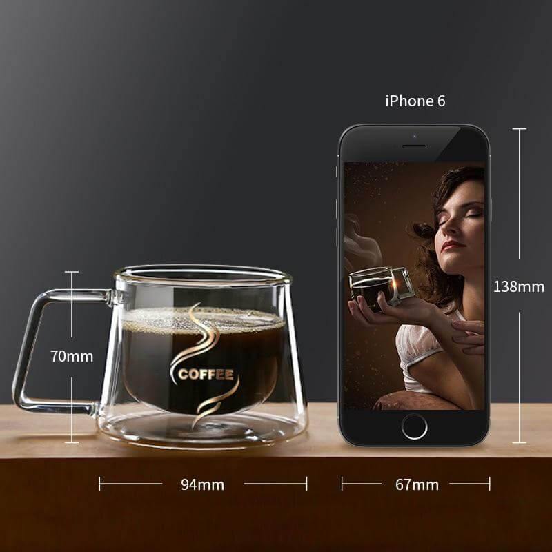 Insulated Double Walled Thermal Coffee Mug