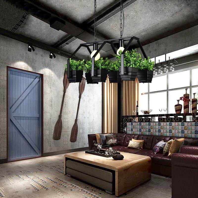 Indoor Plant with Built-in LED Light - Cofik