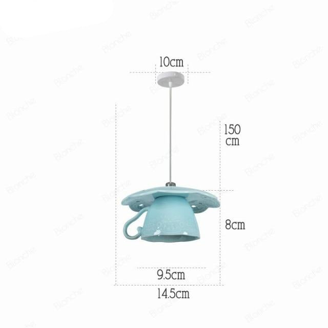 Ceramic Table Lamp in Soft White Style