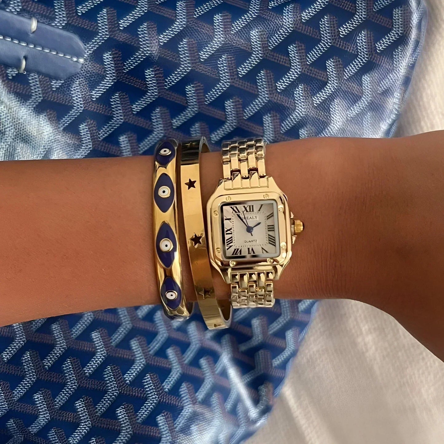 Classic Leather Vintage Style Watch