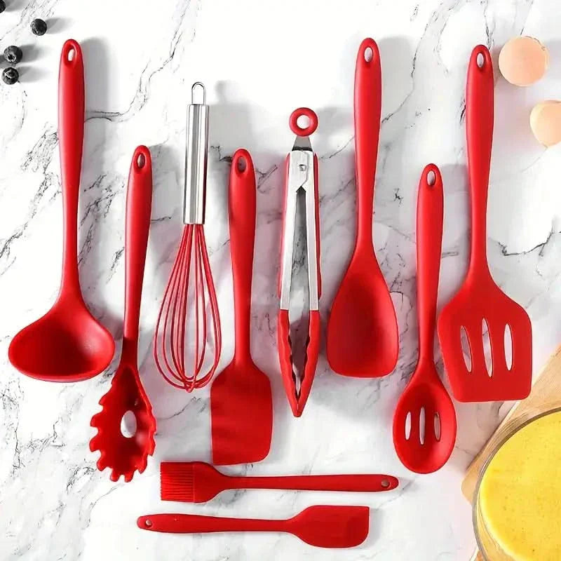 Non-Stick Silicone Cooking Utensil Set