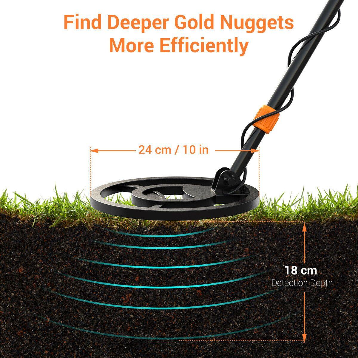 Portable Gold Finding Metal Detector