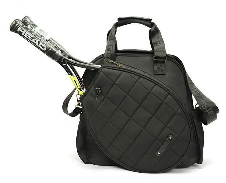 Large Tennis Racket Sports Bag with Multiple Compartments