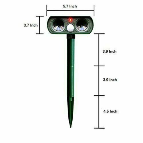 Outdoor Solar Powered Animal Repellent Motion Sensor