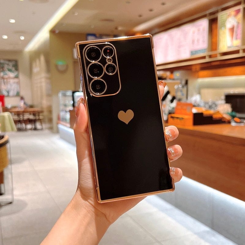 Premium Samsung Phone Case with Metallic Finish