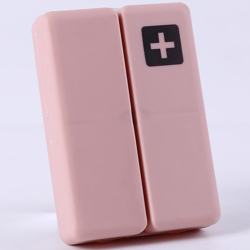 Travel Pill Box with 7 Separate Compartments