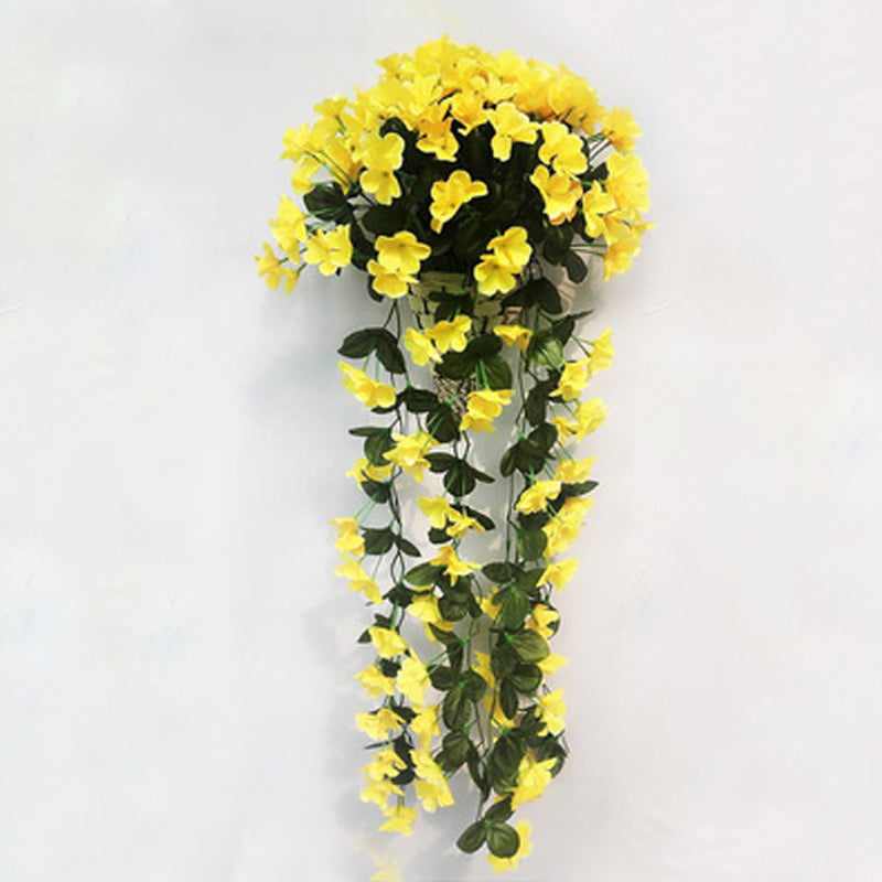 Colorful Fake Flower Orchid Arrangement