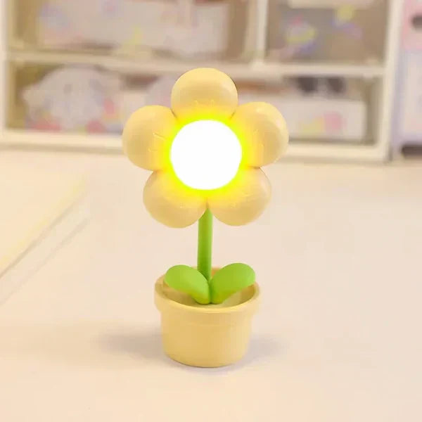 Delicate Floral Desk Lamp