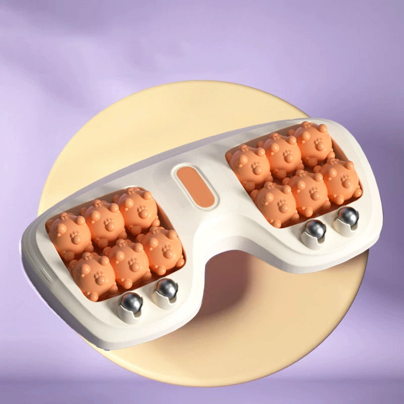 Compact Double Foot Massager Roller
