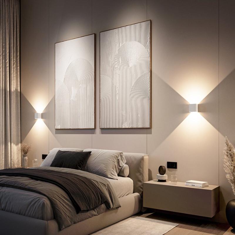 Modern Slim LED Indoor Wall Lamp
