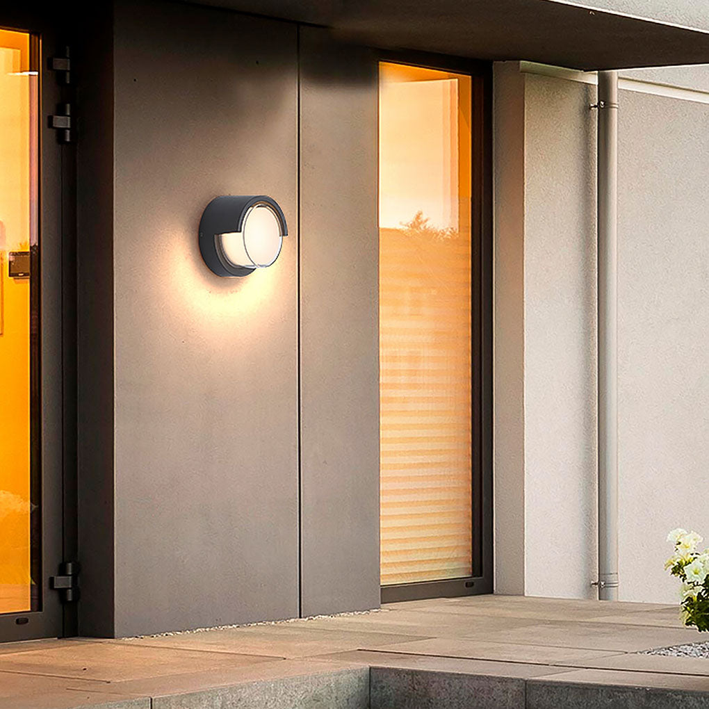 Waterproof Garden Wall Lamps Round Square Styles