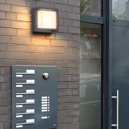 Waterproof Garden Wall Lamps Round Square Styles