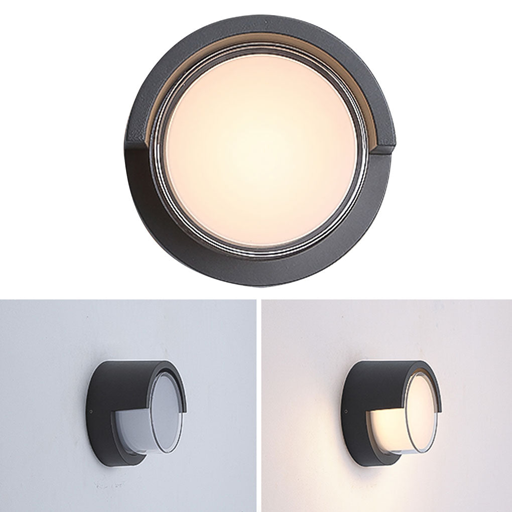 Waterproof Garden Wall Lamps Round Square Styles