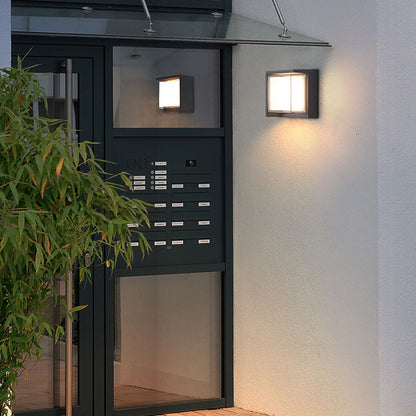 Waterproof Garden Wall Lamps Round Square Styles