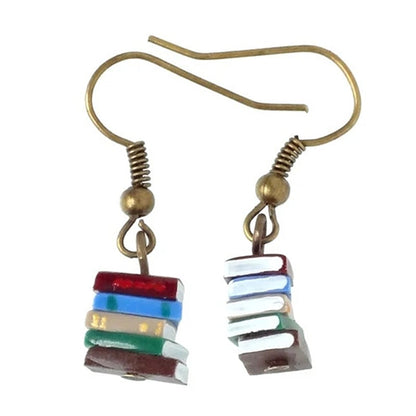 Stylish Book Shaped Earrings - Cofik