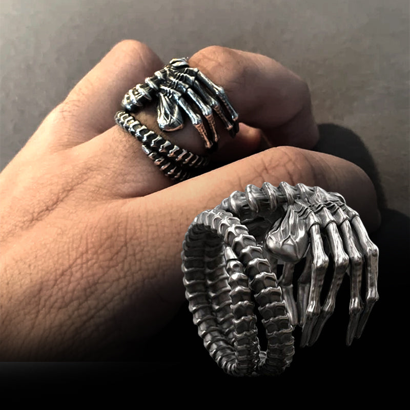Unique Alien Face Ring - Cofik
