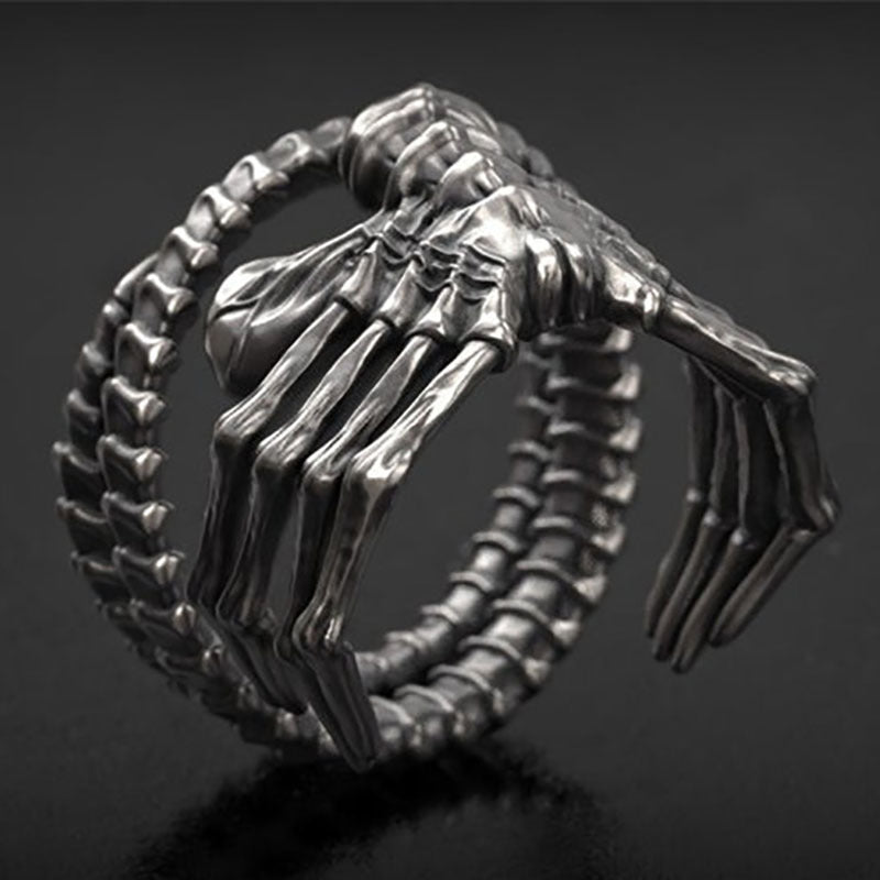 Unique Alien Face Ring