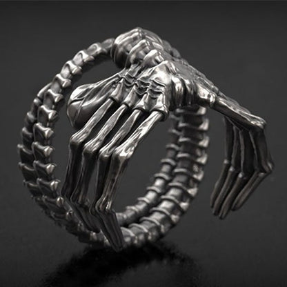 Unique Alien Face Ring