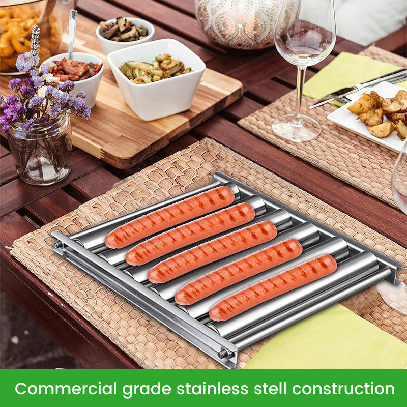 Compact Hot Dog Cooking Rack