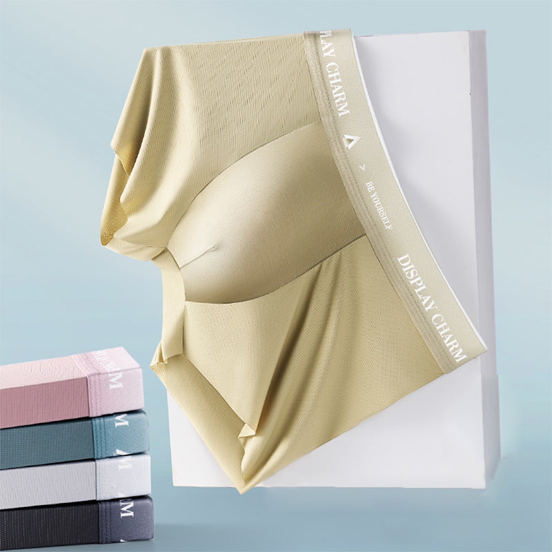 Cool Comfortable Men's Underwear Ice Silk Boxers