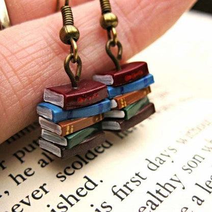 Stylish Book Shaped Earrings