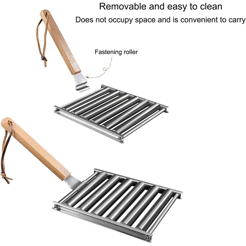 Compact Hot Dog Cooking Rack