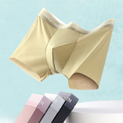 Cool Comfortable Men's Underwear Ice Silk Boxers