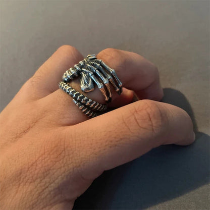 Unique Alien Face Ring