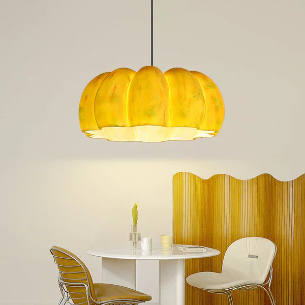 Natural Resin Gourd Hanging Lamp