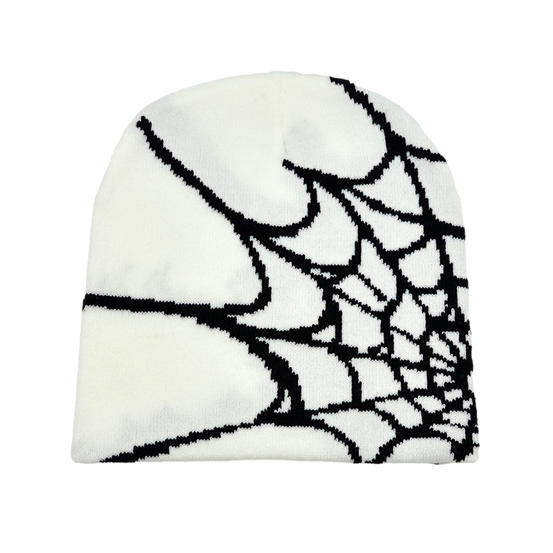 Warm Winter Spider Web Hat