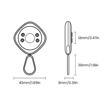 Wireless Motion Sensor Camera Detector