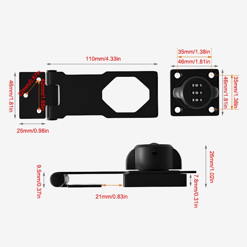 Secure Home Storage Locks with Keypad