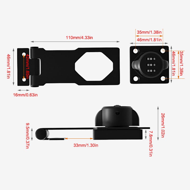 Secure Home Storage Locks with Keypad