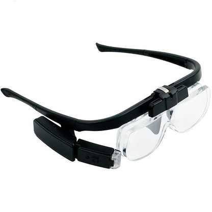 Compact LED Magnifying Glasses with Adjustable Light