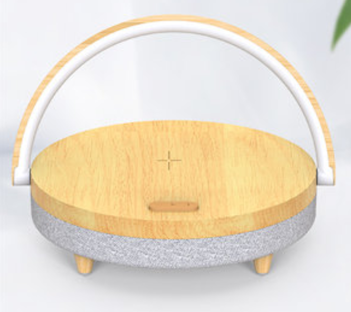 Smart LED Desk Lamp with Wireless Charger and Speaker