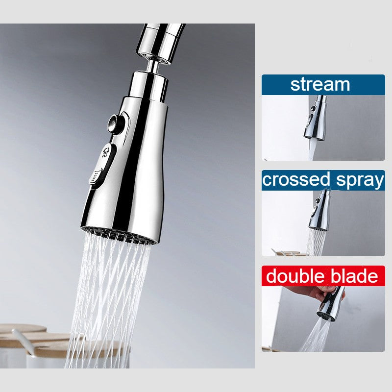 Universal Faucet Spray Head with 3 Mode Setting