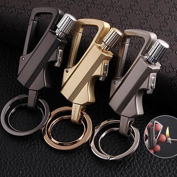 Portable Emergency Fire Starter Keychain